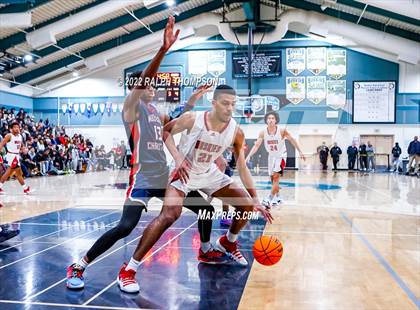 Thumbnail 3 in Centennial vs Modesto Christian (Proving Grounds Showcase '22 @ Sheldon) photogallery.
