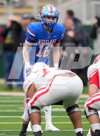 Thumbnail 2 in Westlake vs Katy UIL 6A D2 Semi-Final Playoff photogallery.