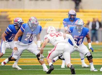 Thumbnail 1 in Westlake vs Katy UIL 6A D2 Semi-Final Playoff photogallery.
