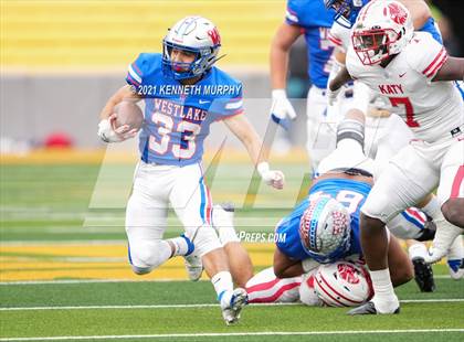 Thumbnail 1 in Westlake vs Katy UIL 6A D2 Semi-Final Playoff photogallery.