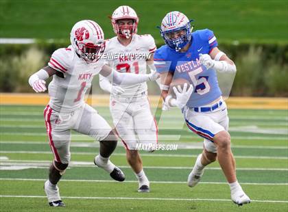 Thumbnail 1 in Westlake vs Katy UIL 6A D2 Semi-Final Playoff photogallery.