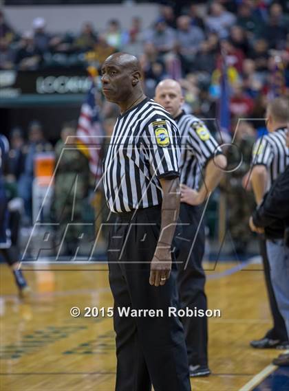 Thumbnail 2 in Marquette Catholic vs. Barr-Reeve (IHSAA 1A Final) photogallery.