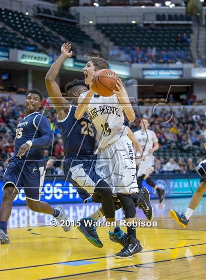Thumbnail 1 in Marquette Catholic vs. Barr-Reeve (IHSAA 1A Final) photogallery.
