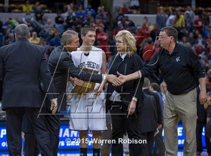 Thumbnail 1 in Marquette Catholic vs. Barr-Reeve (IHSAA 1A Final) photogallery.