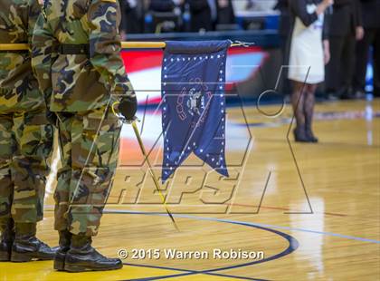 Thumbnail 3 in Marquette Catholic vs. Barr-Reeve (IHSAA 1A Final) photogallery.