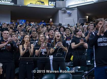 Thumbnail 3 in Marquette Catholic vs. Barr-Reeve (IHSAA 1A Final) photogallery.