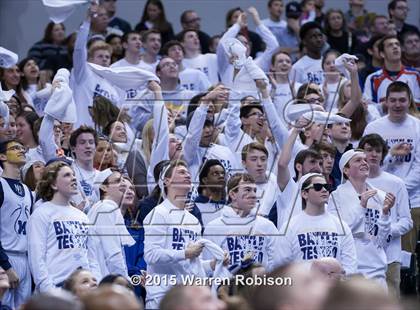 Thumbnail 1 in Marquette Catholic vs. Barr-Reeve (IHSAA 1A Final) photogallery.