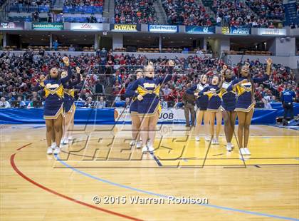 Thumbnail 1 in Marquette Catholic vs. Barr-Reeve (IHSAA 1A Final) photogallery.