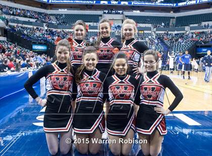 Thumbnail 3 in Marquette Catholic vs. Barr-Reeve (IHSAA 1A Final) photogallery.