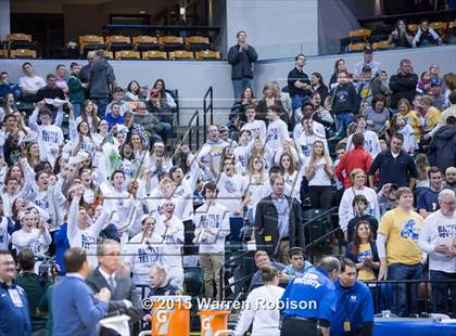Thumbnail 2 in Marquette Catholic vs. Barr-Reeve (IHSAA 1A Final) photogallery.
