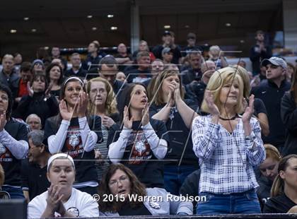 Thumbnail 1 in Marquette Catholic vs. Barr-Reeve (IHSAA 1A Final) photogallery.