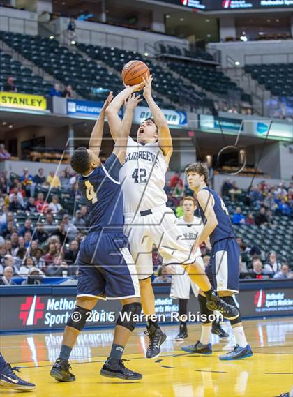 Thumbnail 1 in Marquette Catholic vs. Barr-Reeve (IHSAA 1A Final) photogallery.