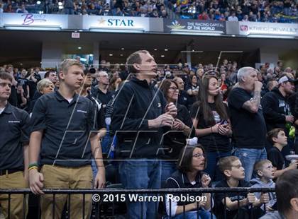 Thumbnail 1 in Marquette Catholic vs. Barr-Reeve (IHSAA 1A Final) photogallery.
