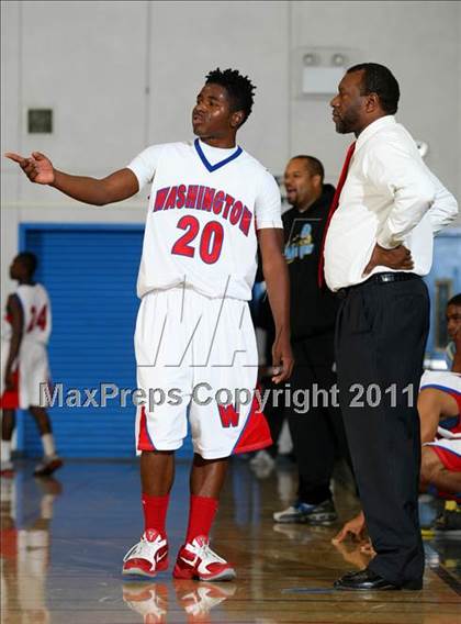 Thumbnail 1 in Washington Prep vs. Locke (CIF LACS Playoffs) photogallery.