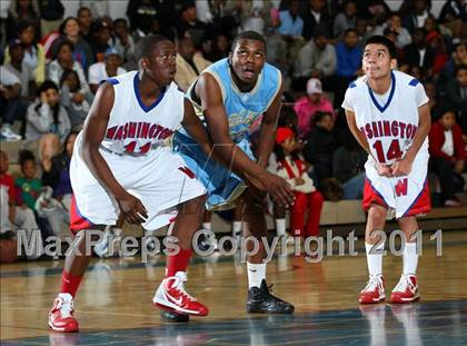 Thumbnail 2 in Washington Prep vs. Locke (CIF LACS Playoffs) photogallery.