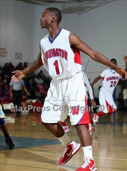 Thumbnail 3 in Washington Prep vs. Locke (CIF LACS Playoffs) photogallery.
