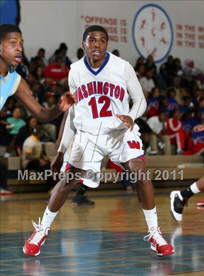 Thumbnail 3 in Washington Prep vs. Locke (CIF LACS Playoffs) photogallery.