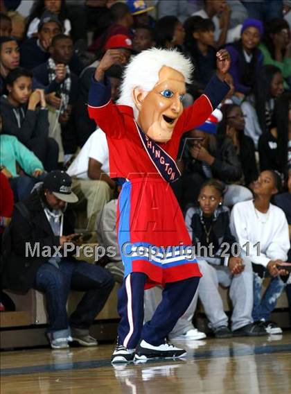 Thumbnail 3 in Washington Prep vs. Locke (CIF LACS Playoffs) photogallery.