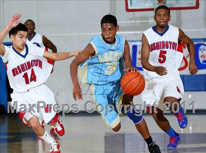 Thumbnail 2 in Washington Prep vs. Locke (CIF LACS Playoffs) photogallery.