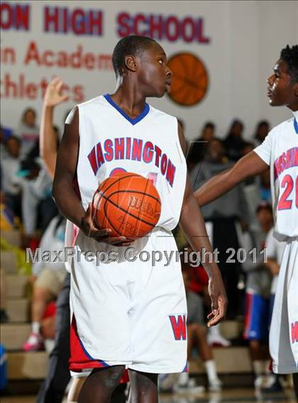 Thumbnail 3 in Washington Prep vs. Locke (CIF LACS Playoffs) photogallery.