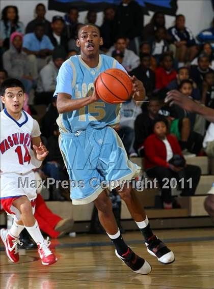 Thumbnail 3 in Washington Prep vs. Locke (CIF LACS Playoffs) photogallery.