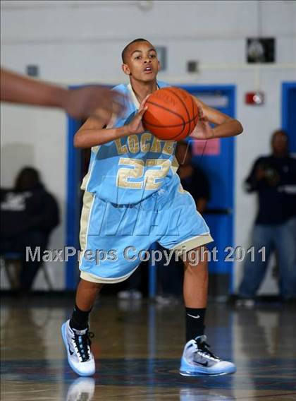 Thumbnail 3 in Washington Prep vs. Locke (CIF LACS Playoffs) photogallery.