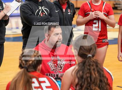 Thumbnail 2 in Center Moriches vs Locust Valley (NYSPHSAA Class B Semi-Regional Playoff)  photogallery.