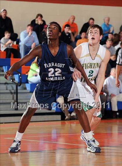 Thumbnail 3 in Farragut vs. Knoxville Catholic photogallery.