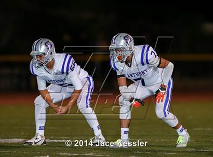 Thumbnail 3 in St. Anthony vs. Grace Brethren (CIF SS Semifinal) photogallery.
