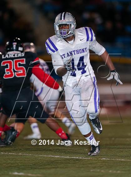 Thumbnail 1 in St. Anthony vs. Grace Brethren (CIF SS Semifinal) photogallery.