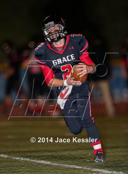Thumbnail 2 in St. Anthony vs. Grace Brethren (CIF SS Semifinal) photogallery.