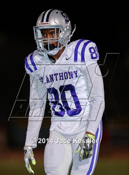Thumbnail 2 in St. Anthony vs. Grace Brethren (CIF SS Semifinal) photogallery.