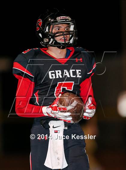 Thumbnail 3 in St. Anthony vs. Grace Brethren (CIF SS Semifinal) photogallery.