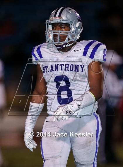 Thumbnail 1 in St. Anthony vs. Grace Brethren (CIF SS Semifinal) photogallery.