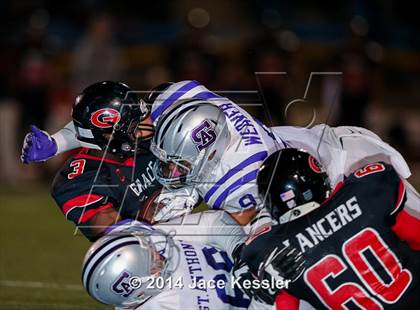 Thumbnail 3 in St. Anthony vs. Grace Brethren (CIF SS Semifinal) photogallery.