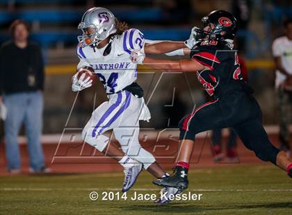 Thumbnail 3 in St. Anthony vs. Grace Brethren (CIF SS Semifinal) photogallery.