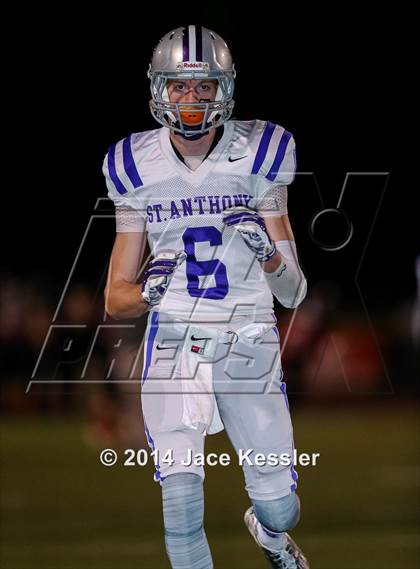 Thumbnail 2 in St. Anthony vs. Grace Brethren (CIF SS Semifinal) photogallery.