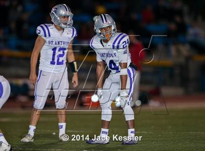 Thumbnail 1 in St. Anthony vs. Grace Brethren (CIF SS Semifinal) photogallery.