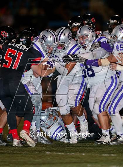 Thumbnail 3 in St. Anthony vs. Grace Brethren (CIF SS Semifinal) photogallery.