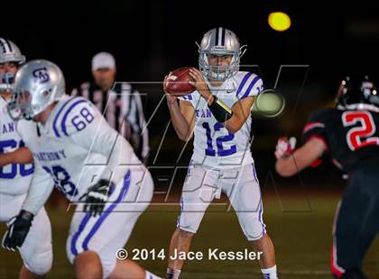 Thumbnail 3 in St. Anthony vs. Grace Brethren (CIF SS Semifinal) photogallery.