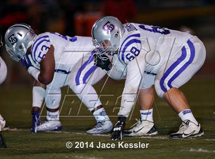 Thumbnail 3 in St. Anthony vs. Grace Brethren (CIF SS Semifinal) photogallery.