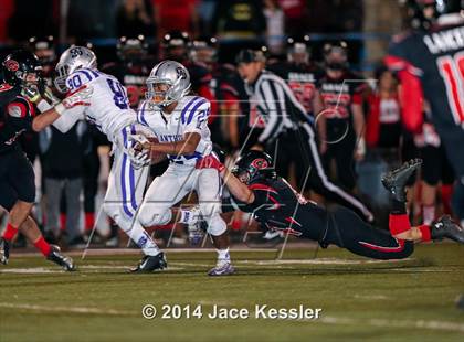Thumbnail 2 in St. Anthony vs. Grace Brethren (CIF SS Semifinal) photogallery.