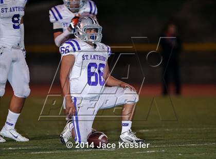 Thumbnail 3 in St. Anthony vs. Grace Brethren (CIF SS Semifinal) photogallery.
