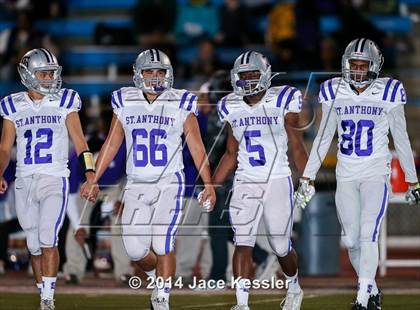 Thumbnail 1 in St. Anthony vs. Grace Brethren (CIF SS Semifinal) photogallery.