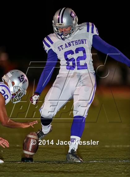 Thumbnail 3 in St. Anthony vs. Grace Brethren (CIF SS Semifinal) photogallery.