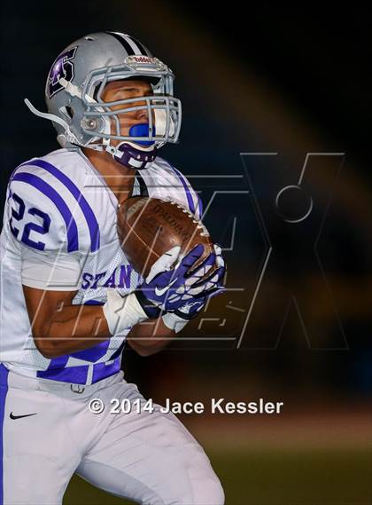 Thumbnail 1 in St. Anthony vs. Grace Brethren (CIF SS Semifinal) photogallery.