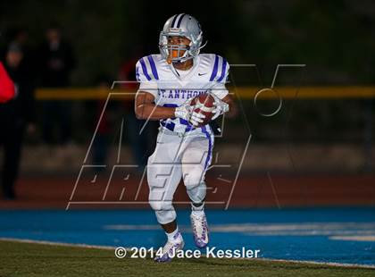 Thumbnail 2 in St. Anthony vs. Grace Brethren (CIF SS Semifinal) photogallery.