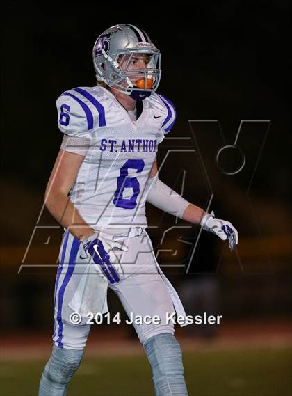 Thumbnail 3 in St. Anthony vs. Grace Brethren (CIF SS Semifinal) photogallery.
