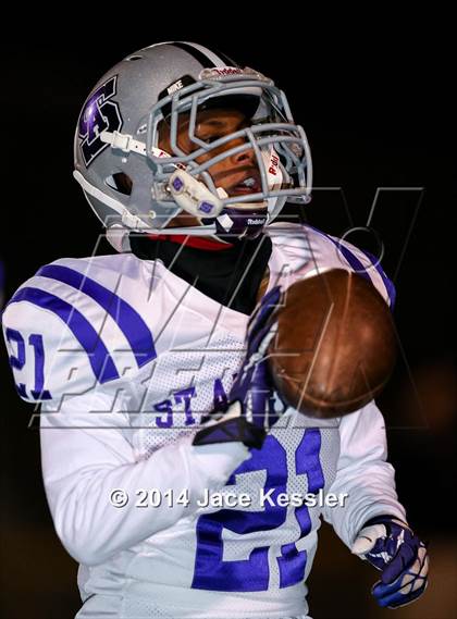 Thumbnail 2 in St. Anthony vs. Grace Brethren (CIF SS Semifinal) photogallery.