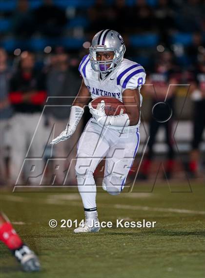 Thumbnail 1 in St. Anthony vs. Grace Brethren (CIF SS Semifinal) photogallery.